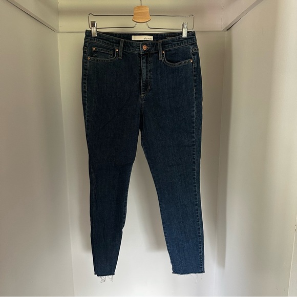 Anthropologie (ella moss) dark wash high rise skinny ankle Jean size 28 - Picture 1 of 7